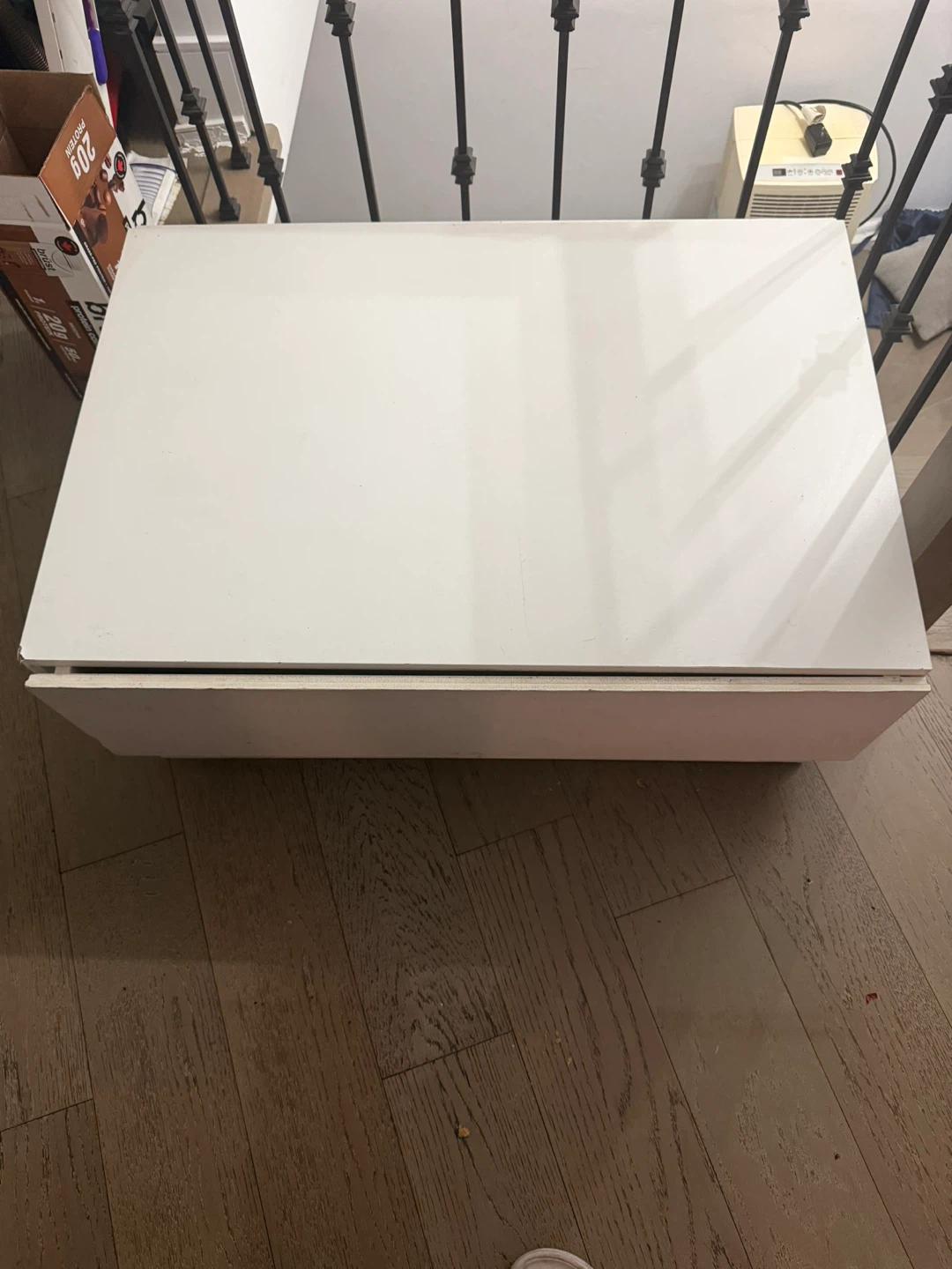 White Storage Drawer Unit - photo 2