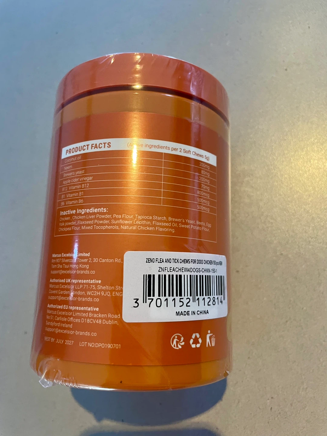 ZENO Flea and Tick Chews for Dogs - Chicken Flavor - photo 3