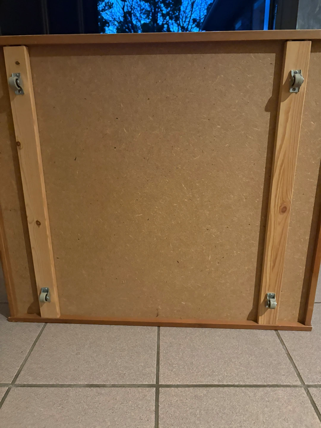 Wooden drawer with wheels for under bed - photo 4