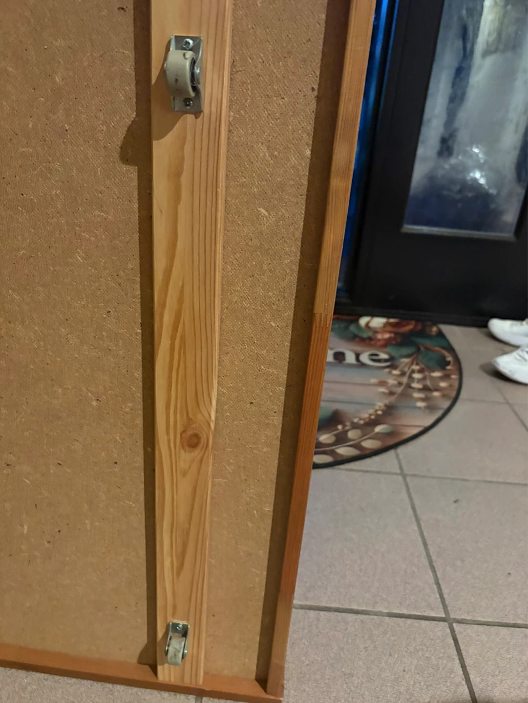 Wooden drawer with wheels for under bed - photo 3