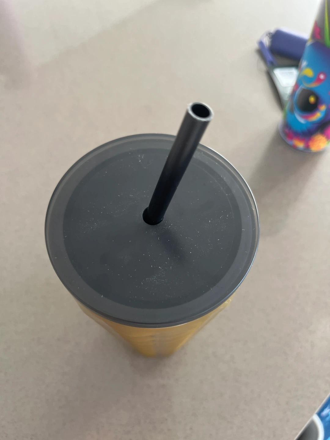 Starbucks Gold Tumbler with Straw - 24 oz - photo 2