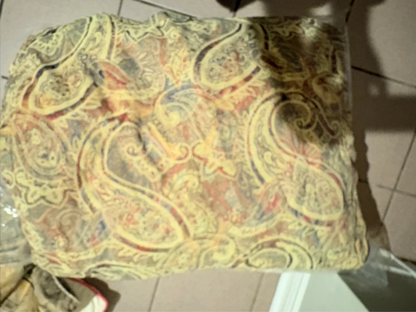 Paisley Pattern Throw Blanket