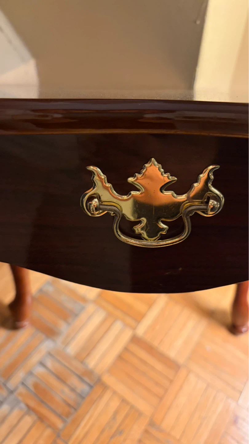Two (2) Vintage Wood Side Table - photo 3