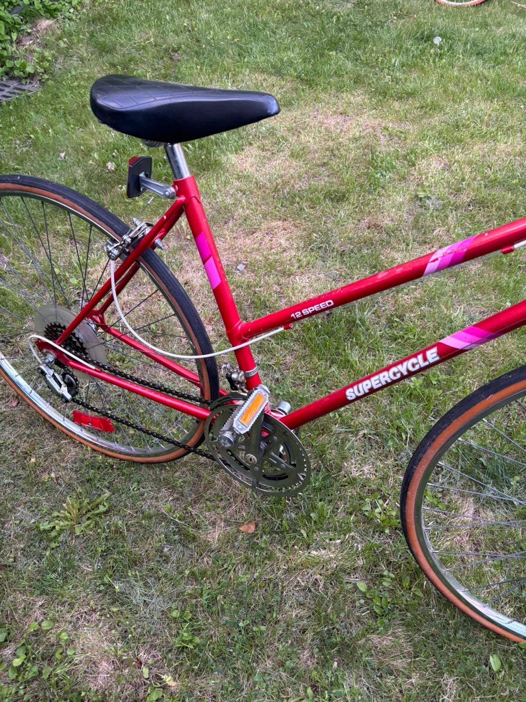 Supercycle 12 Speed Road Bike - Red - photo 4