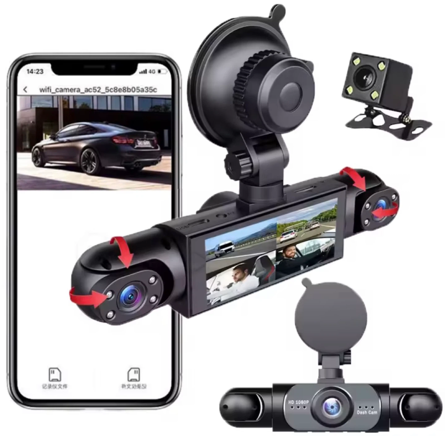 Wifi 360 Dash cam