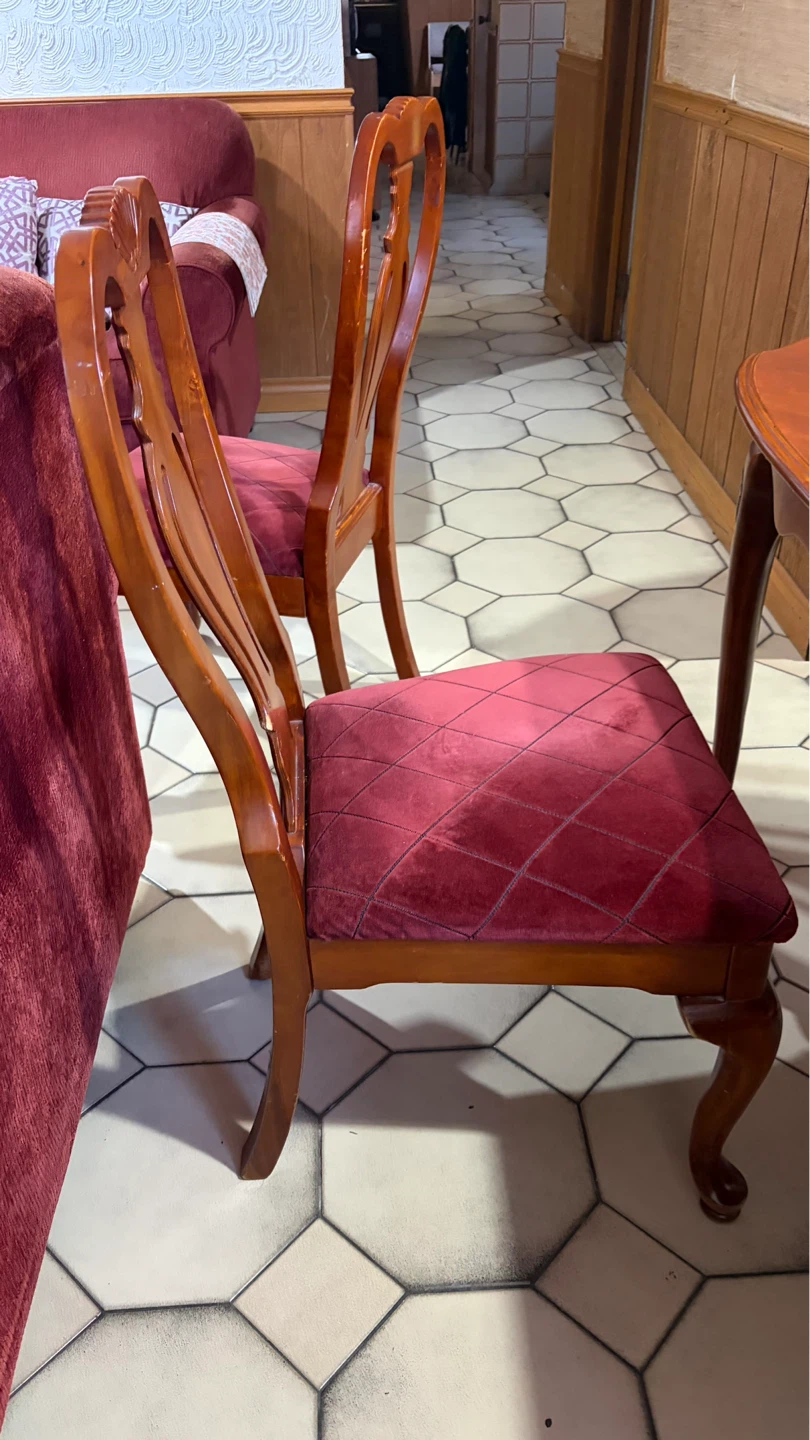 Solid Wood Extendable Dining Table Set with 6 Chairs - photo 5