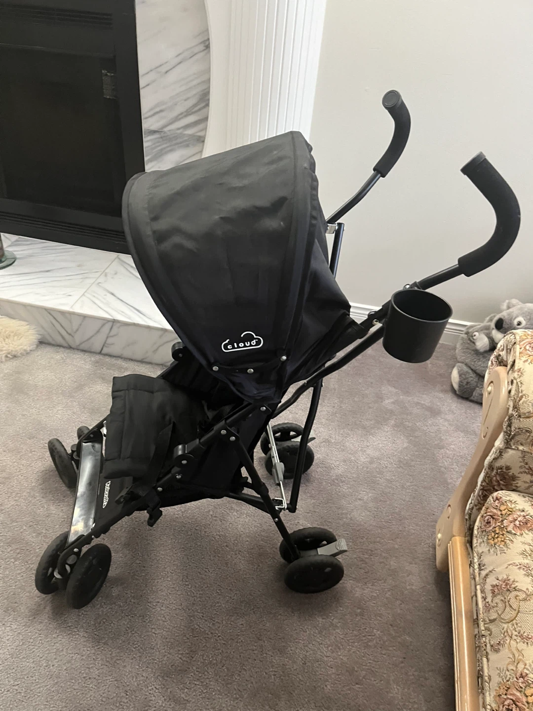 Kolcraft Cloud Umbrella Stroller - Black