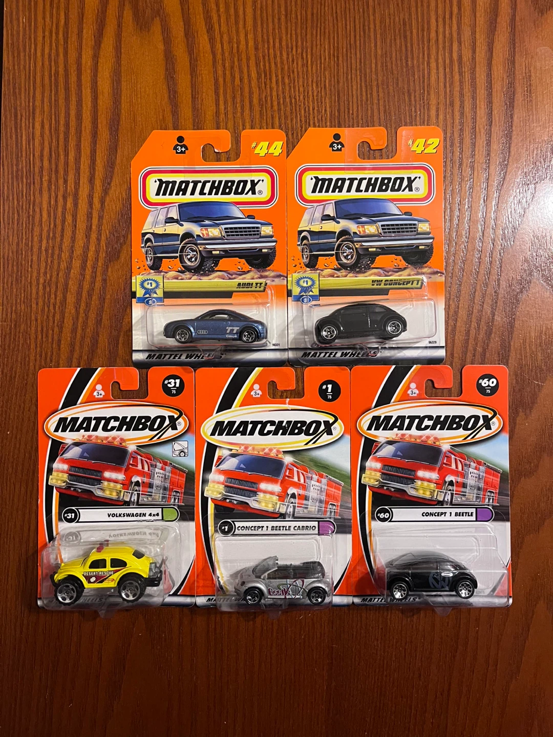 VINTAGE (1999-2000) MATCHBOX (1:64 Scale diecast)