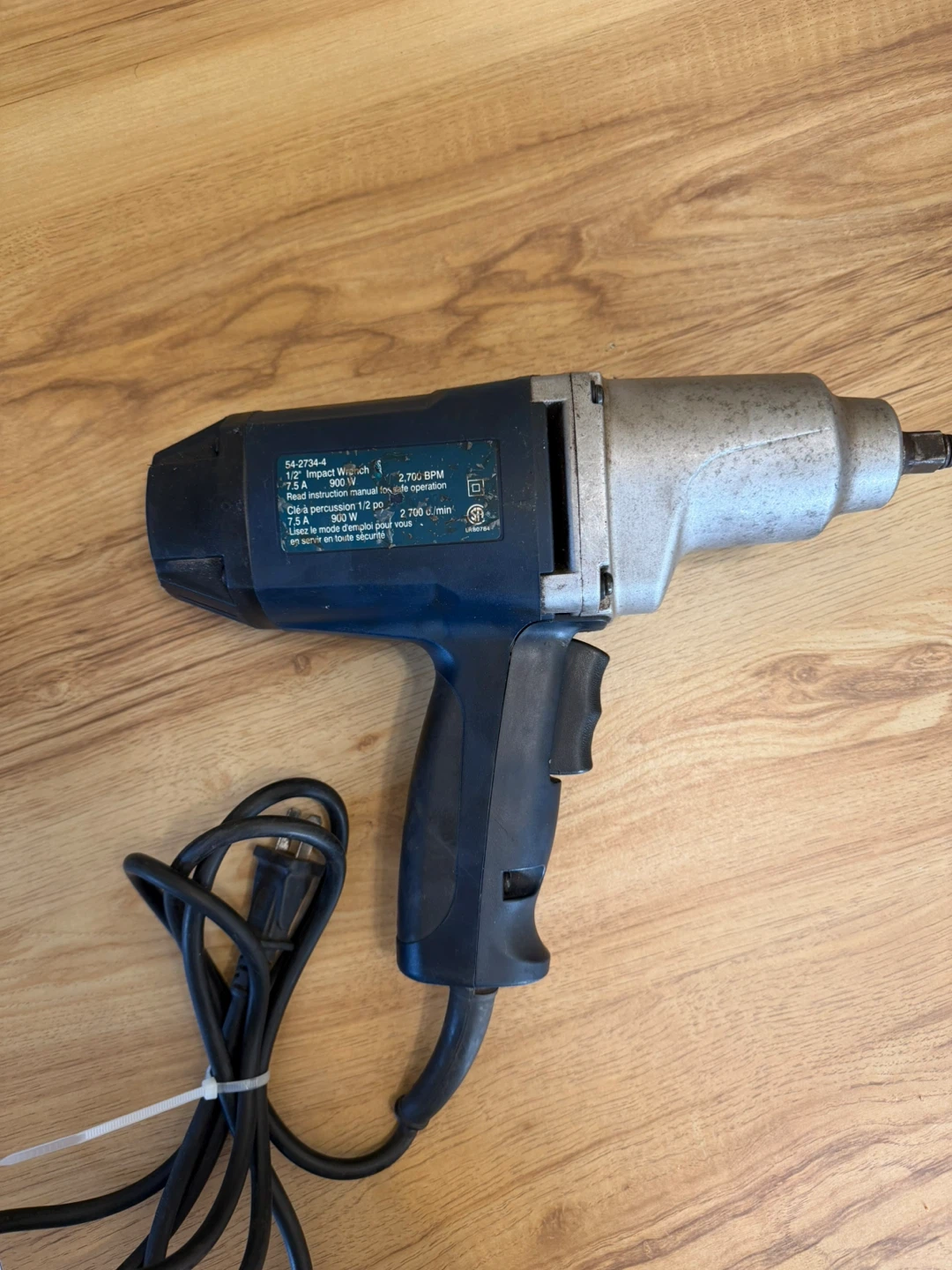 Mastercraft 1/2" Impact Wrench 900W - photo 3