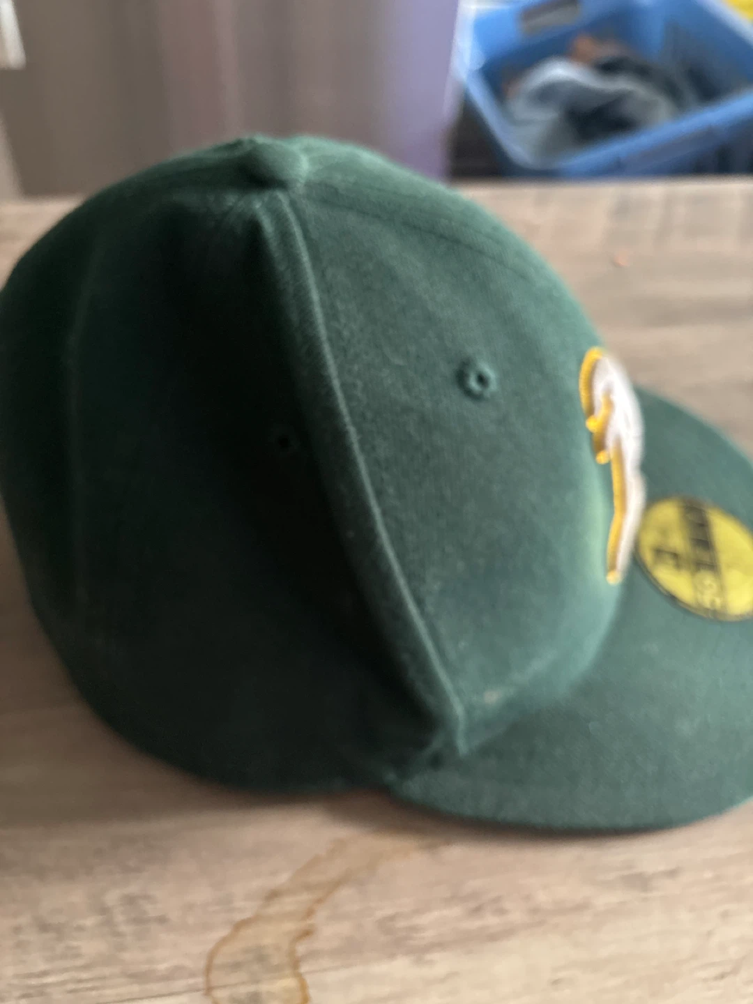 New Era Oakland A's 59FIFTY Fitted Hat 7 1/4 - photo 5