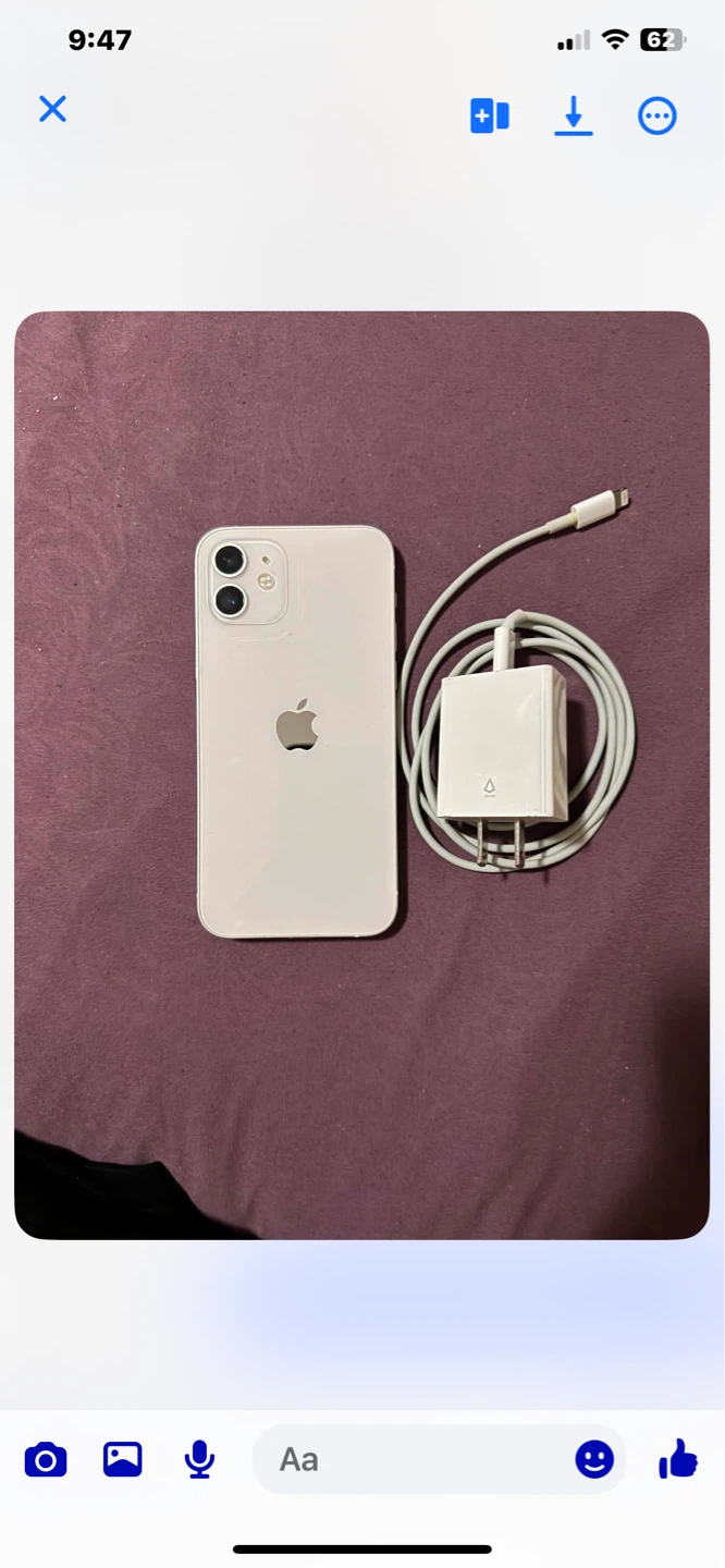 Apple iPhone 12 White - photo 3