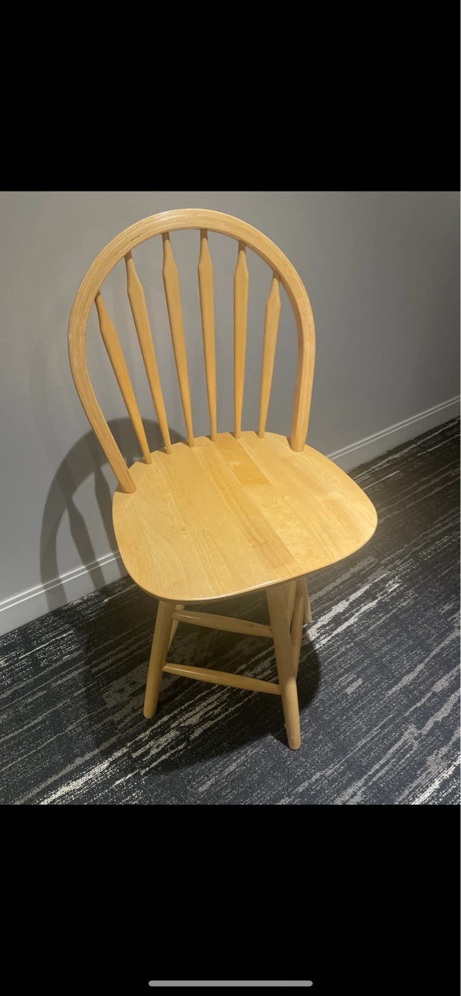 Wooden chair