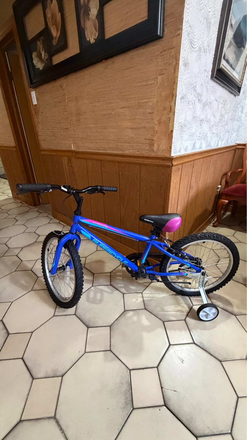 Supercycle Sketch Kids' Bike, 18-in Wheel, Blue - photo 2