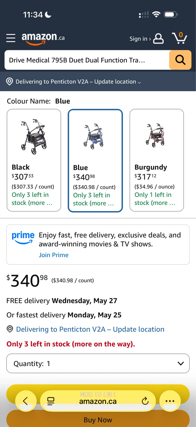 Drive Medical 795B Duet walker - photo 4