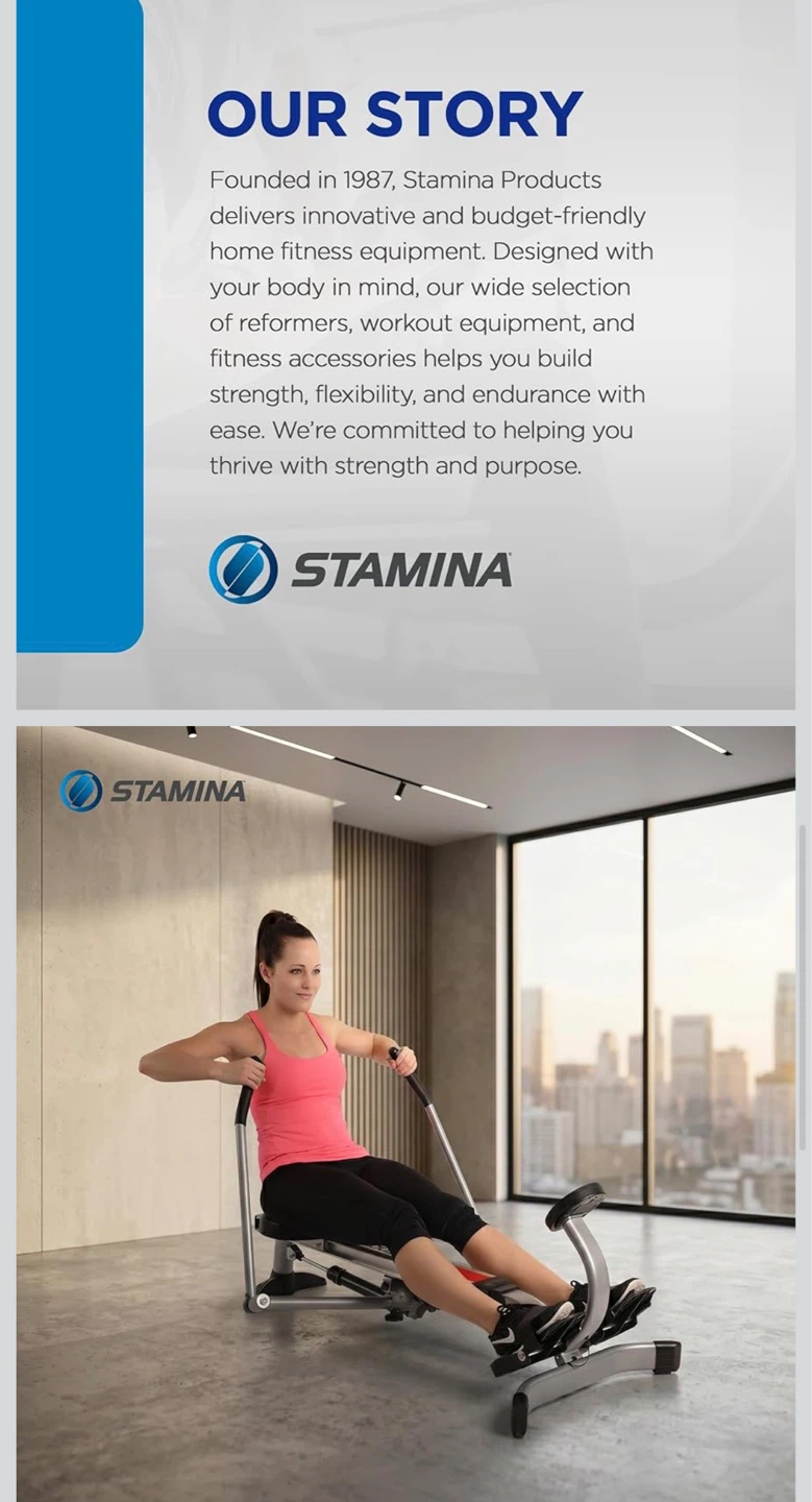 Stamina BodyTrac Glider 135 Rowing Machine - photo 4
