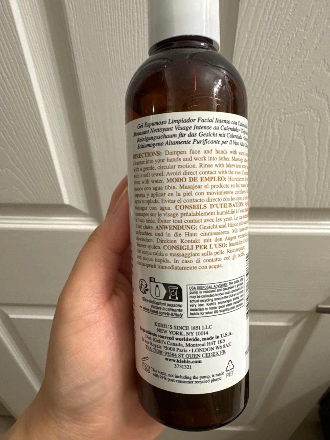 Kiehl's Calendula Deep Cleansing Foaming Face Wash - photo 3
