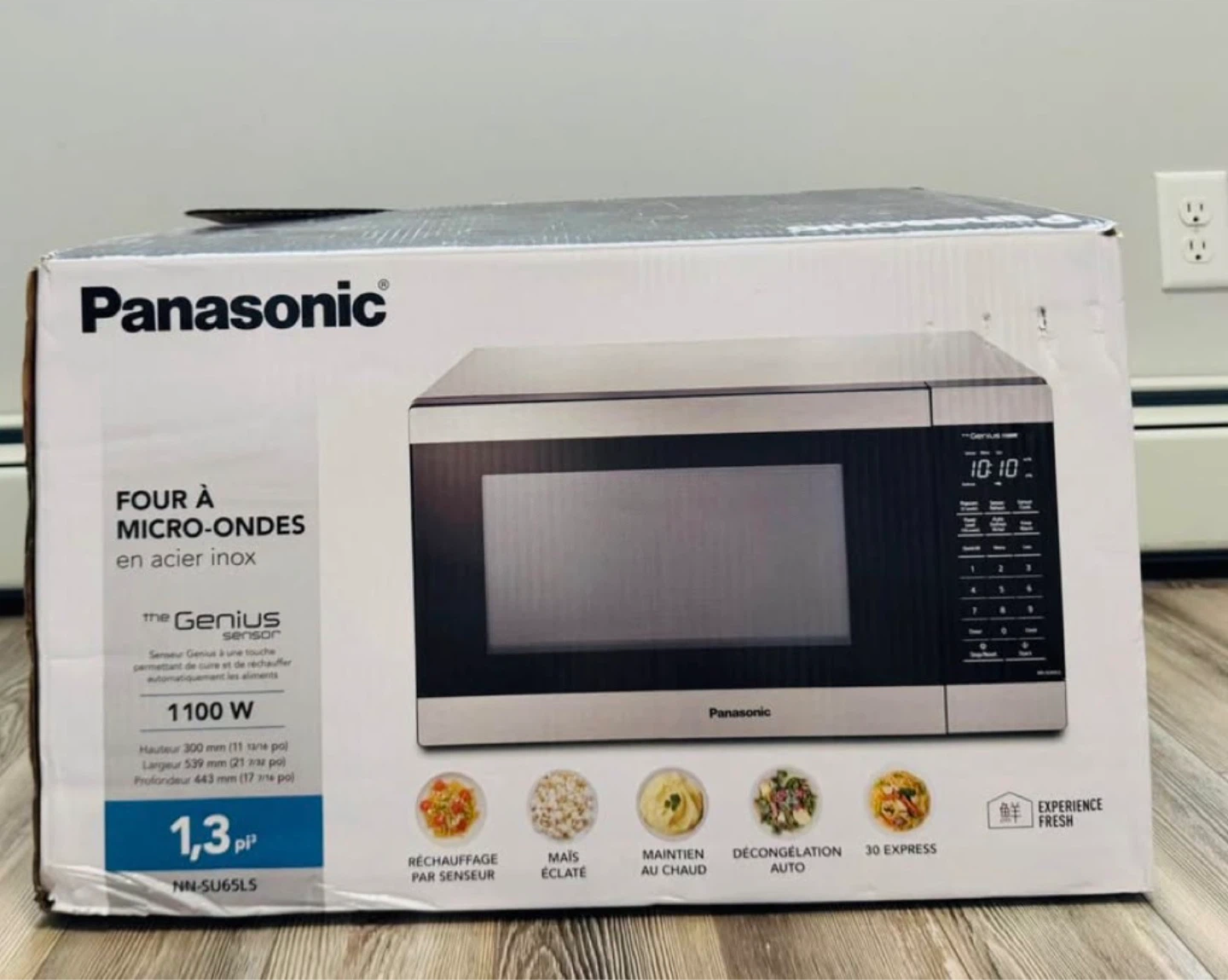Panasonic NN-SU65LS Stainless Steel Microwave Oven 1.3 cu. ft. - photo 4
