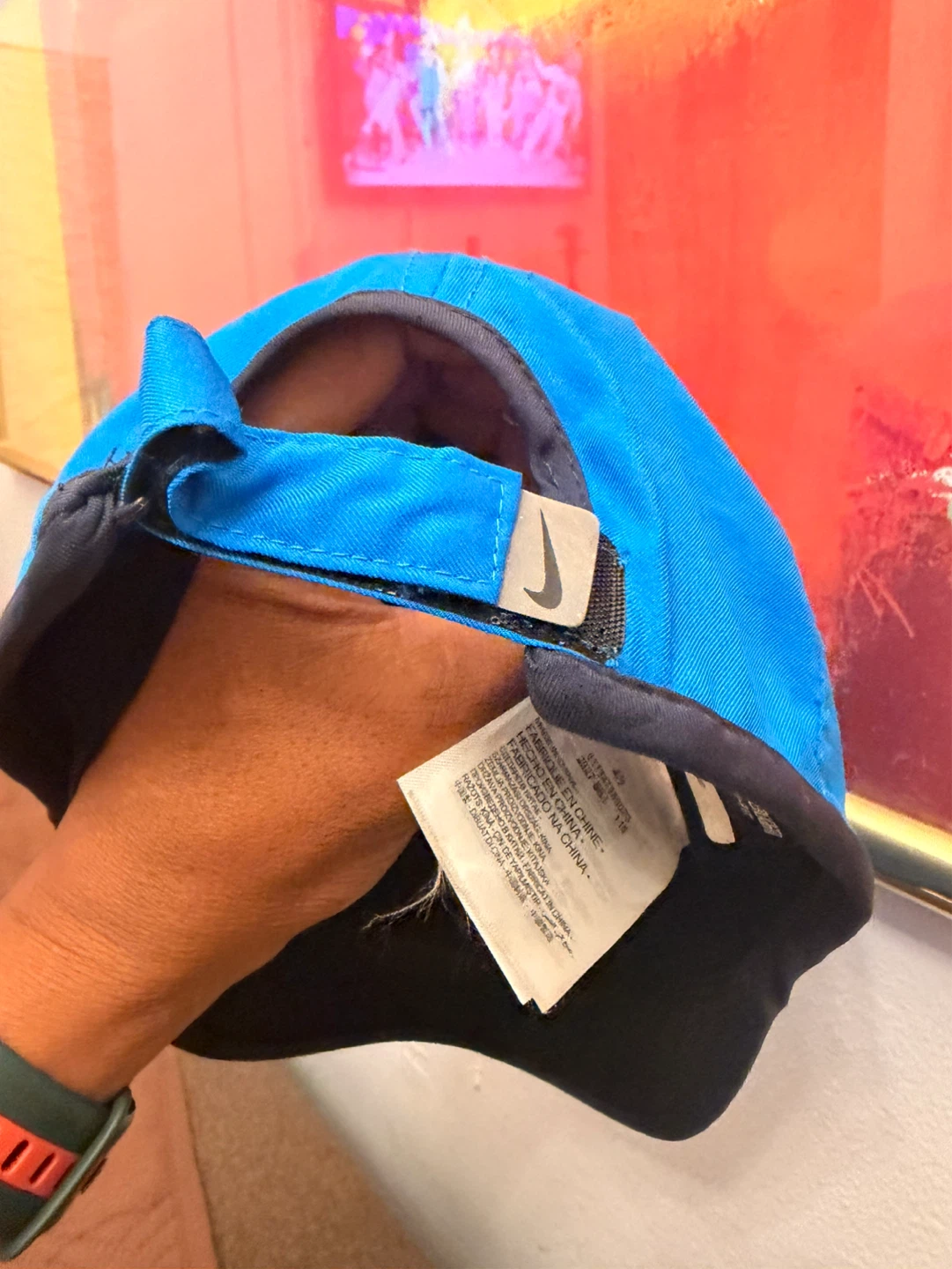 Nike DRI-FIT Blue Baseball Cap - photo 4