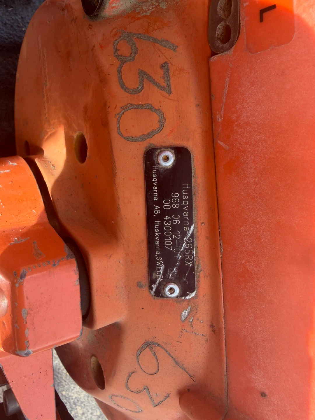 Husqvarna 265RX bush saw - photo 2