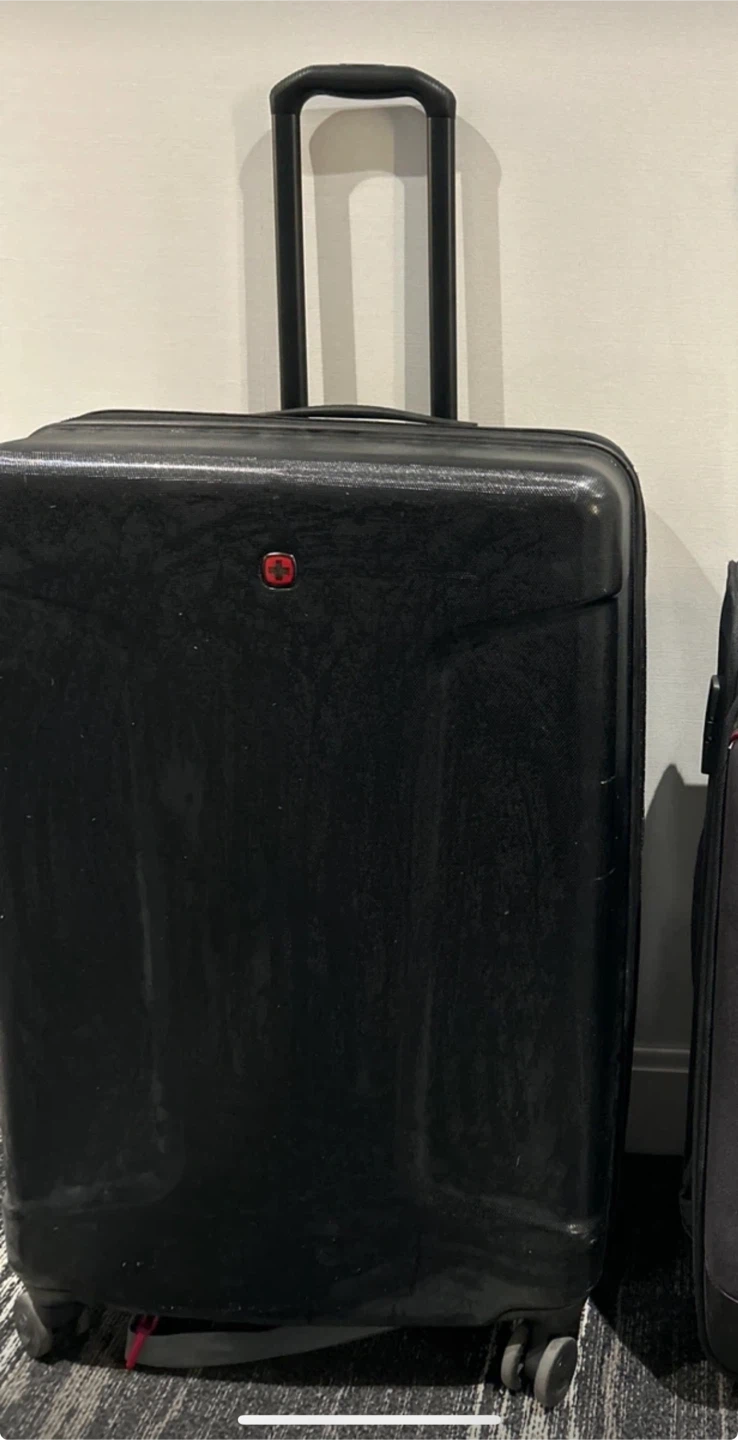 Carryon and check in Luggage Suitcase - Black - photo 4