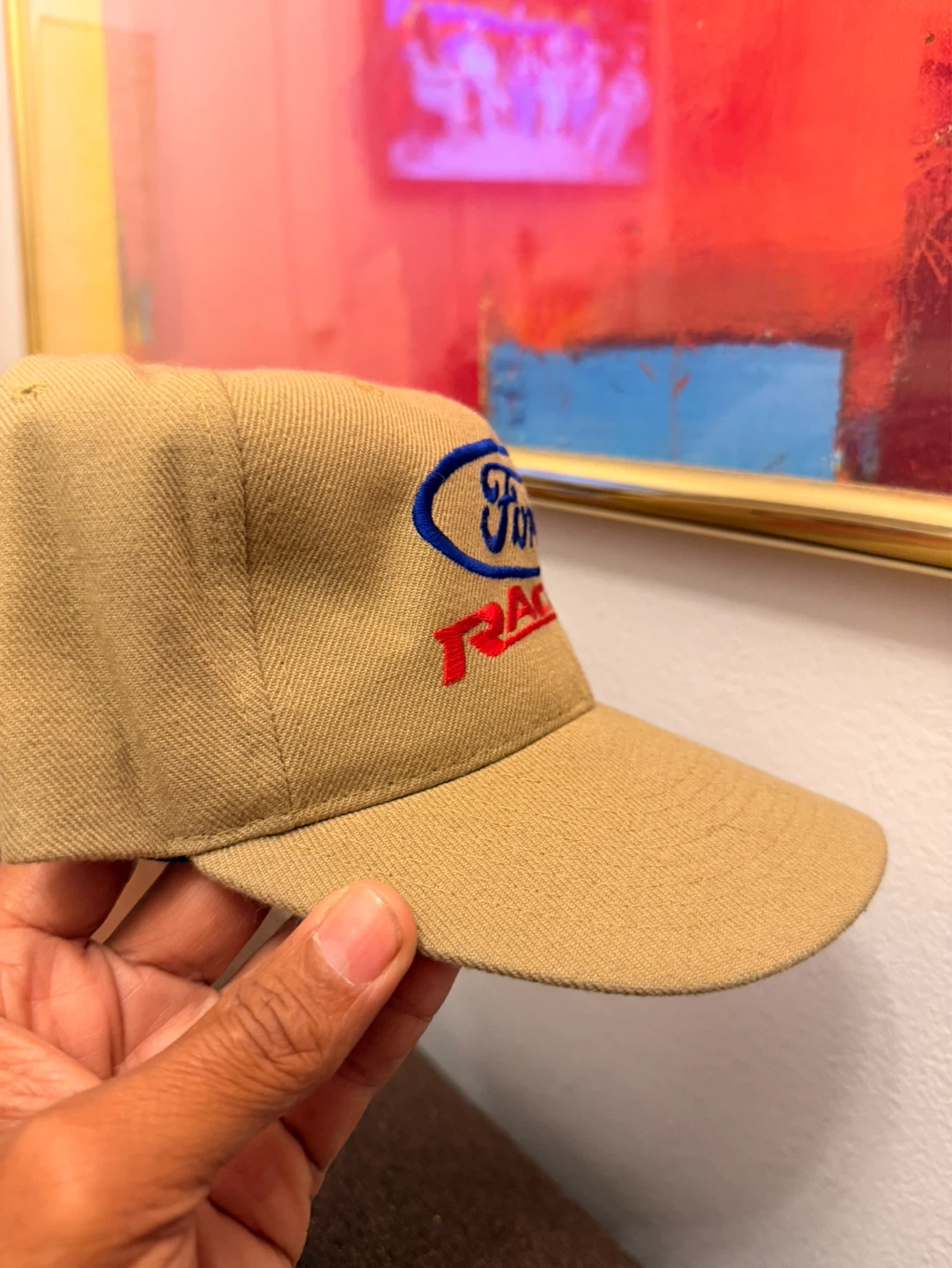 Ford Racing Tan Baseball Cap - photo 3