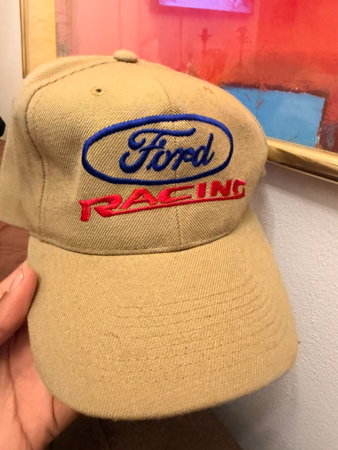 Ford Racing Tan Baseball Cap - photo 2