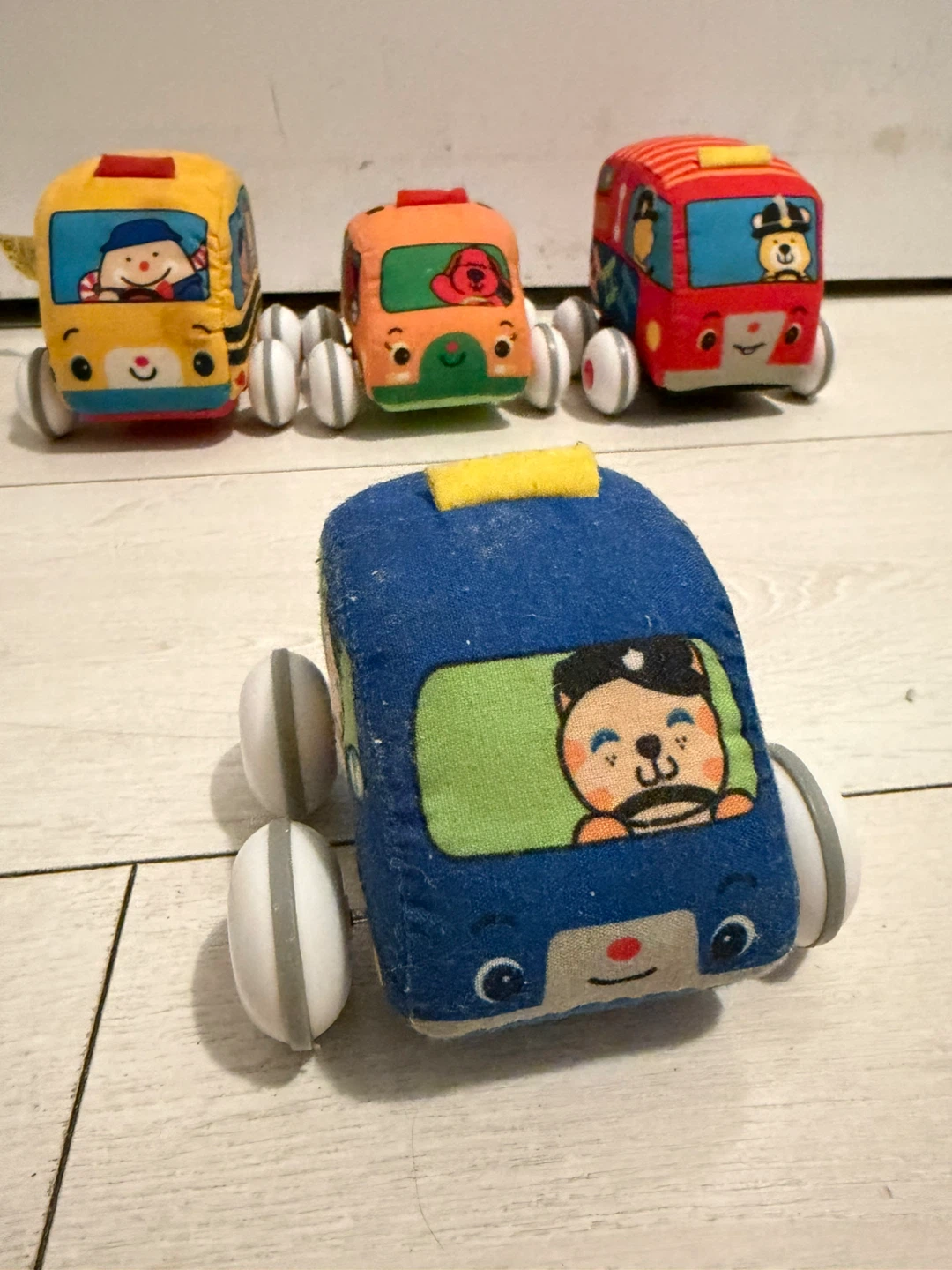 Set of 4 Plush Toy Vehicles - photo 5