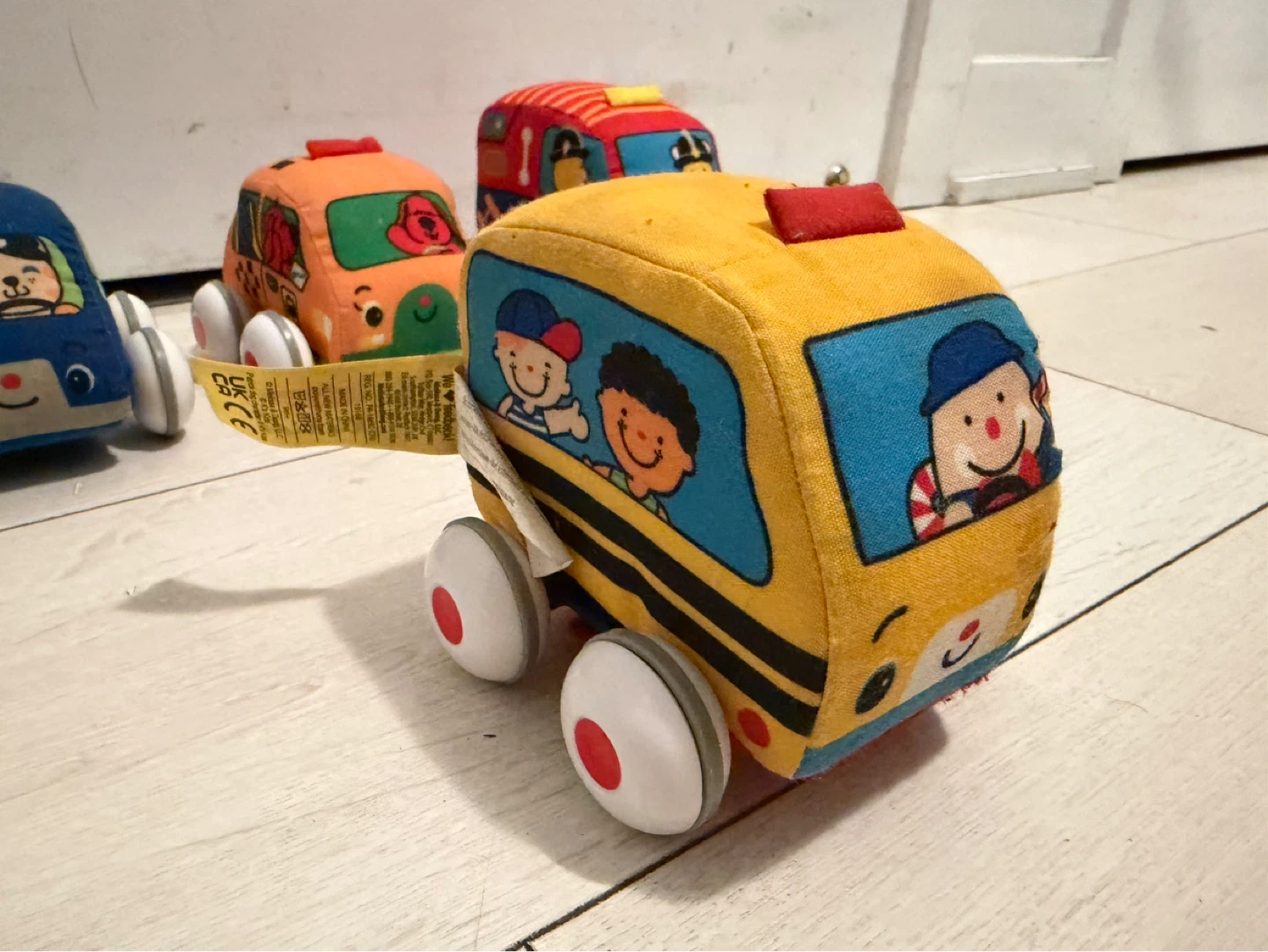 Set of 4 Plush Toy Vehicles - photo 4
