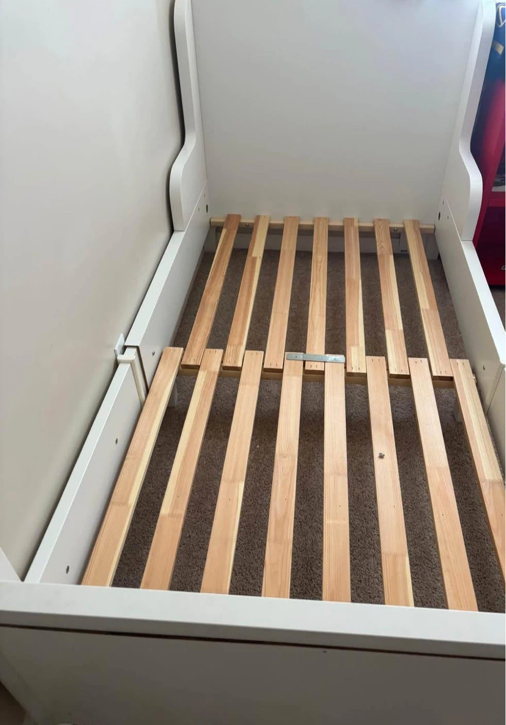 IKEA Bed frame with mattress for kids - photo 2
