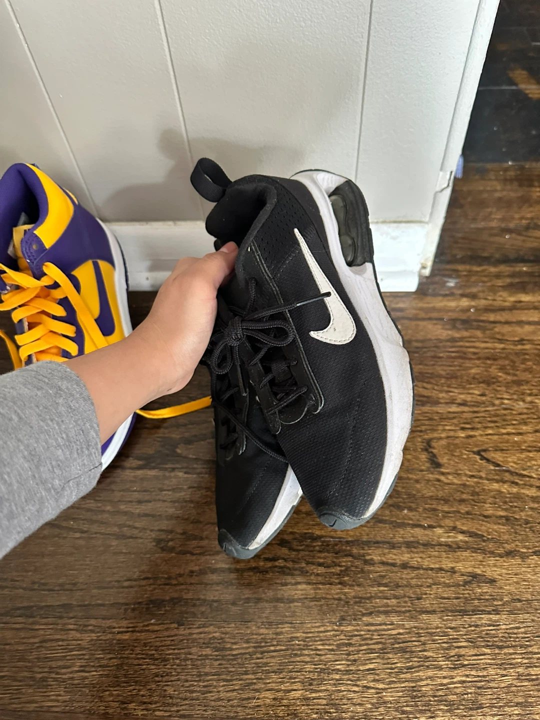 Nike Dunk High "Lakers" - Size 5Y - photo 2