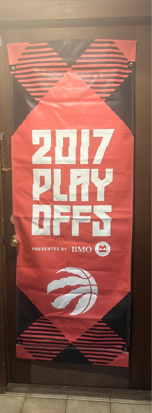 2017 Toronto Raptors Playoffs Banner - photo 2