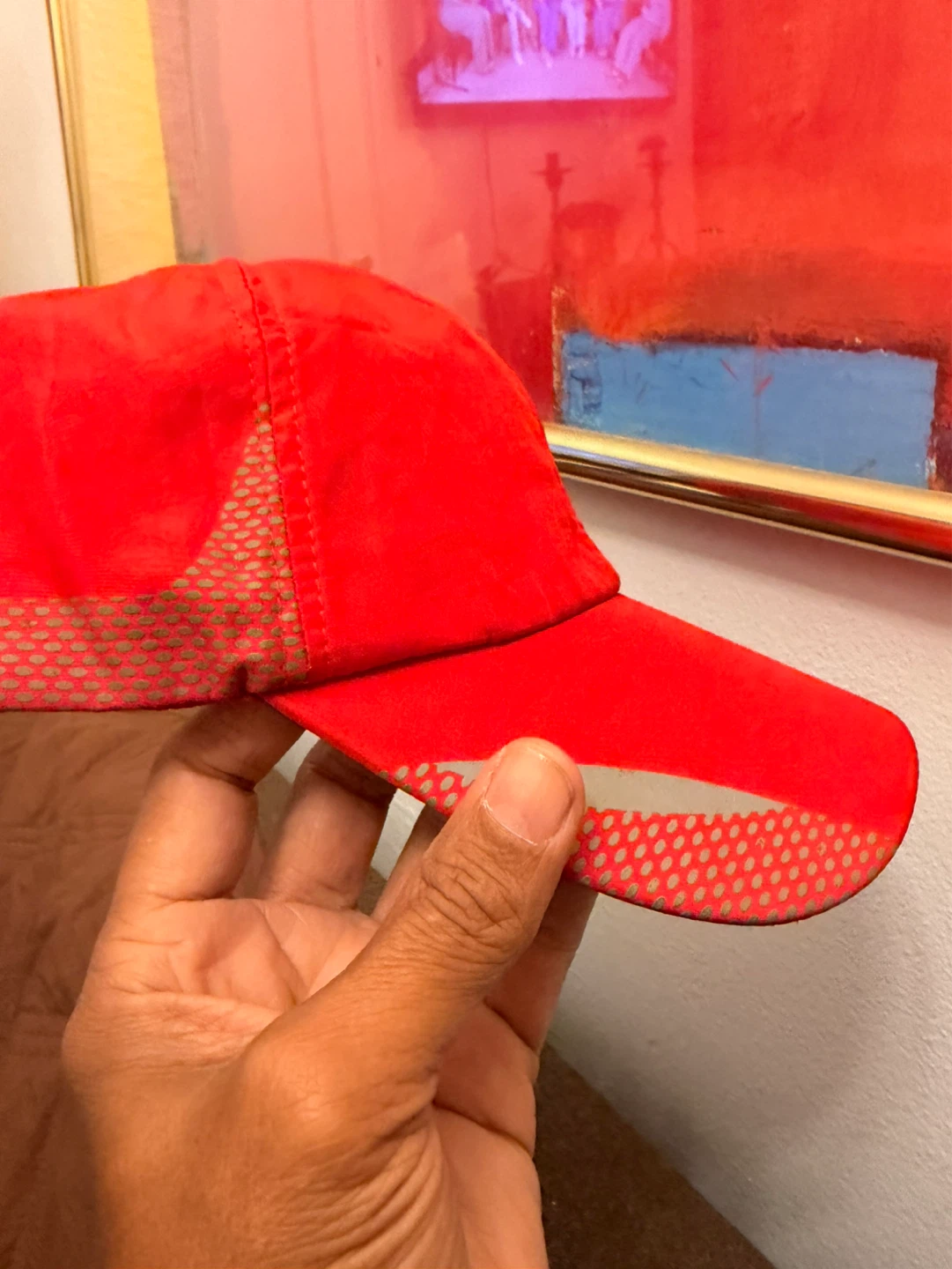 Red Baseball Cap - photo 2
