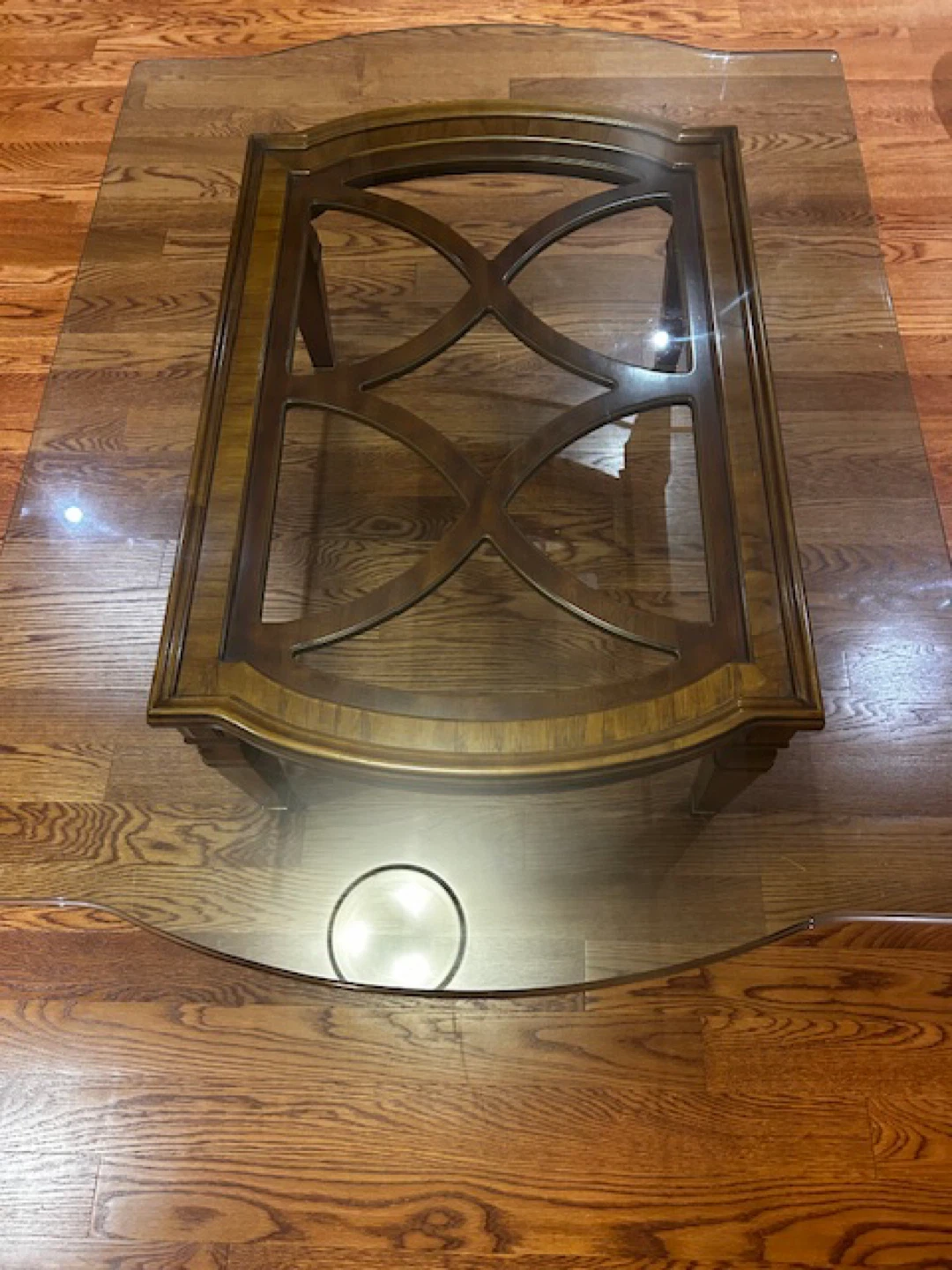 Luxury Brand Wood/Glass Coffee Table - photo 2