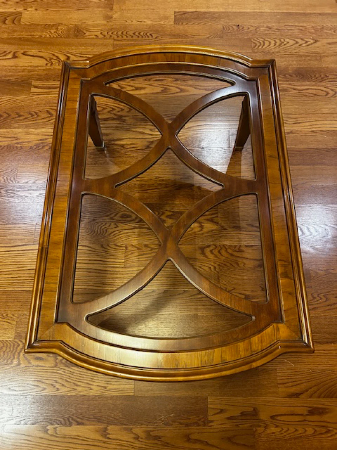 Luxury Brand Wood/Glass Coffee Table - photo 4