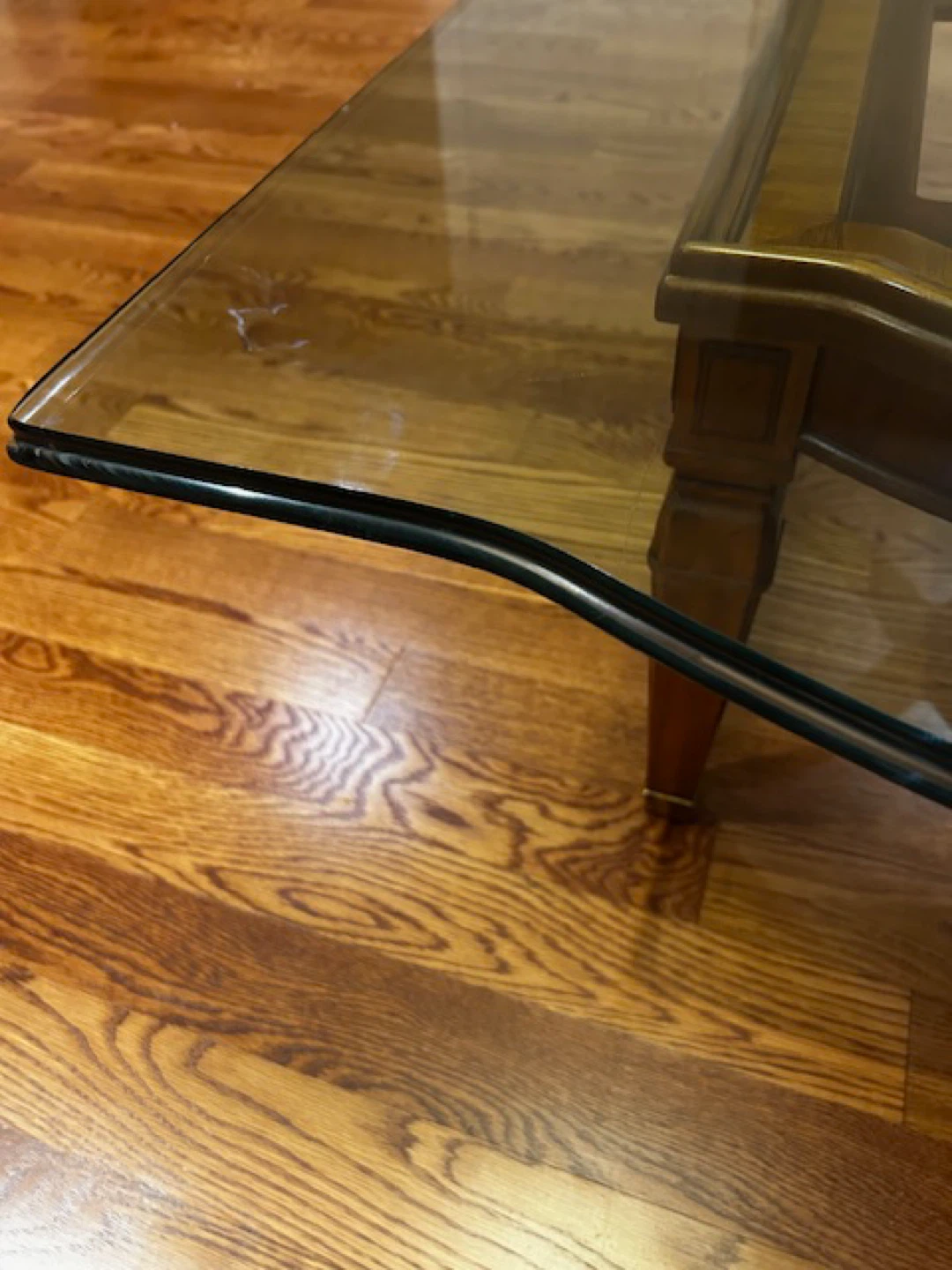 Luxury Brand Wood/Glass Coffee Table - photo 3