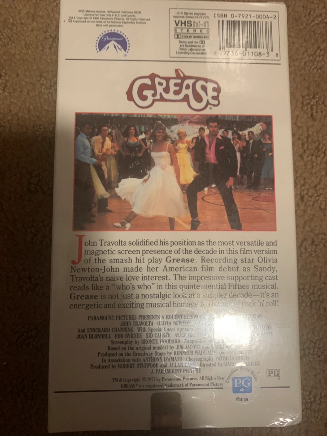 Grease in vhs sealed - photo 2