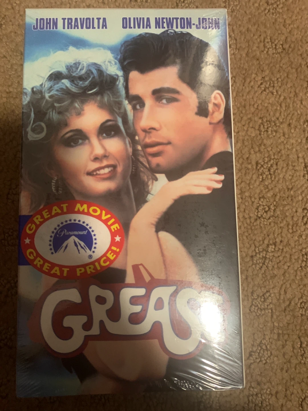 Grease in vhs sealed