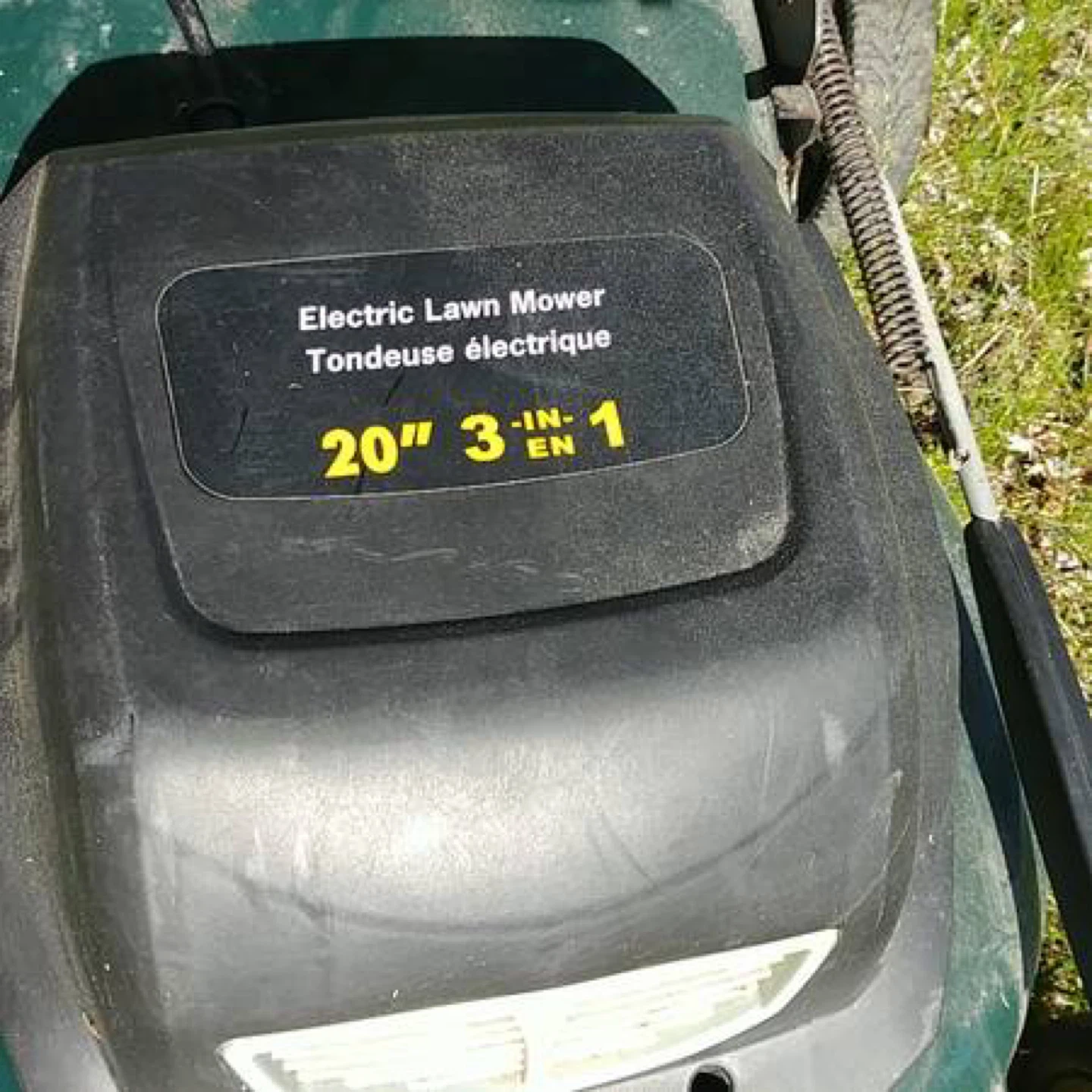20" Electric Lawn Mower - 3-in-1 - photo 3