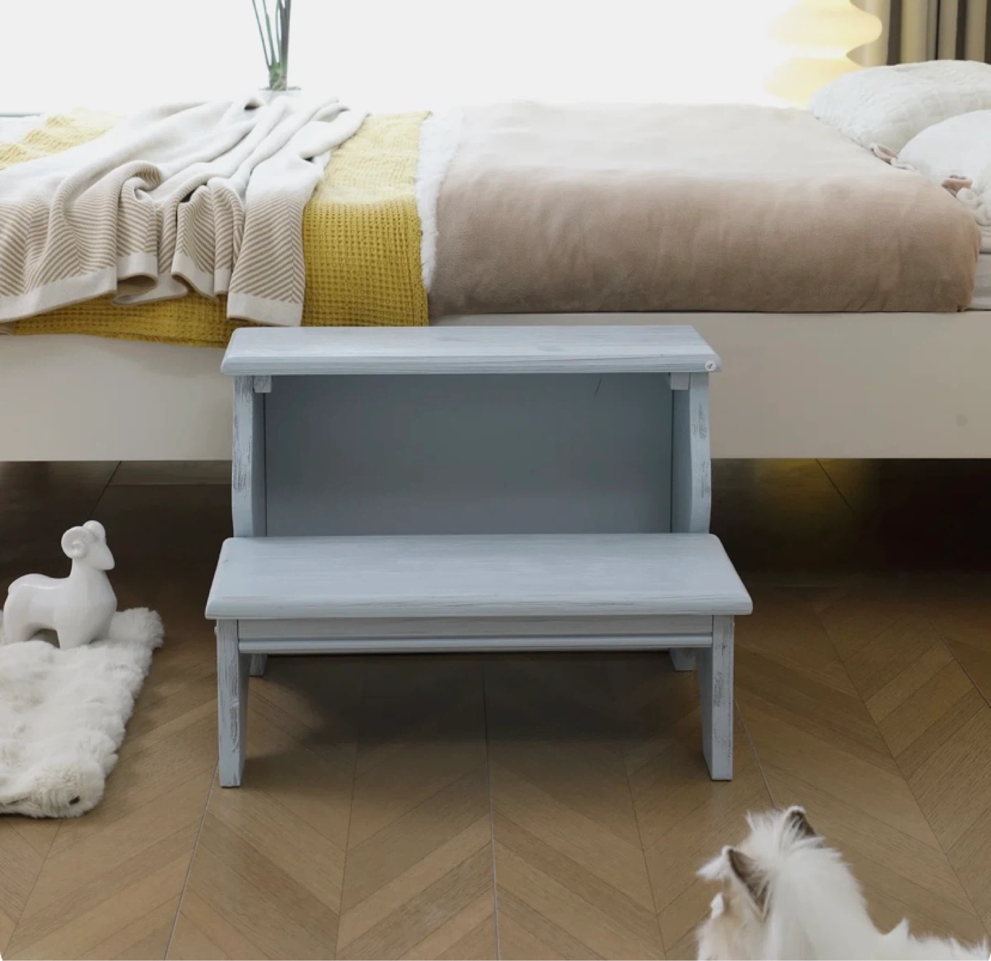 New Extra Wide Solid Wood Stepstool - photo 4