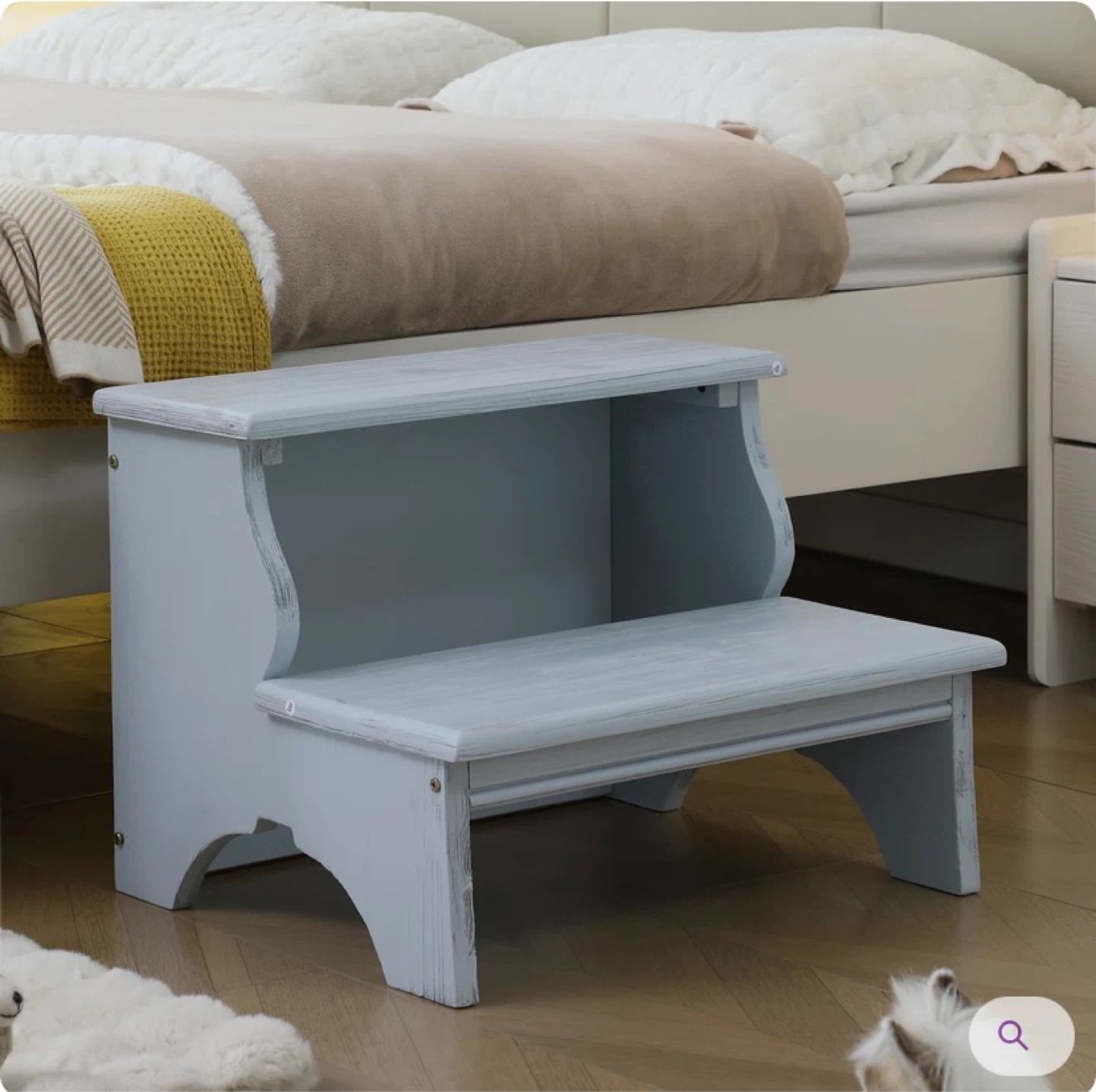 New Extra Wide Solid Wood Stepstool - photo 2
