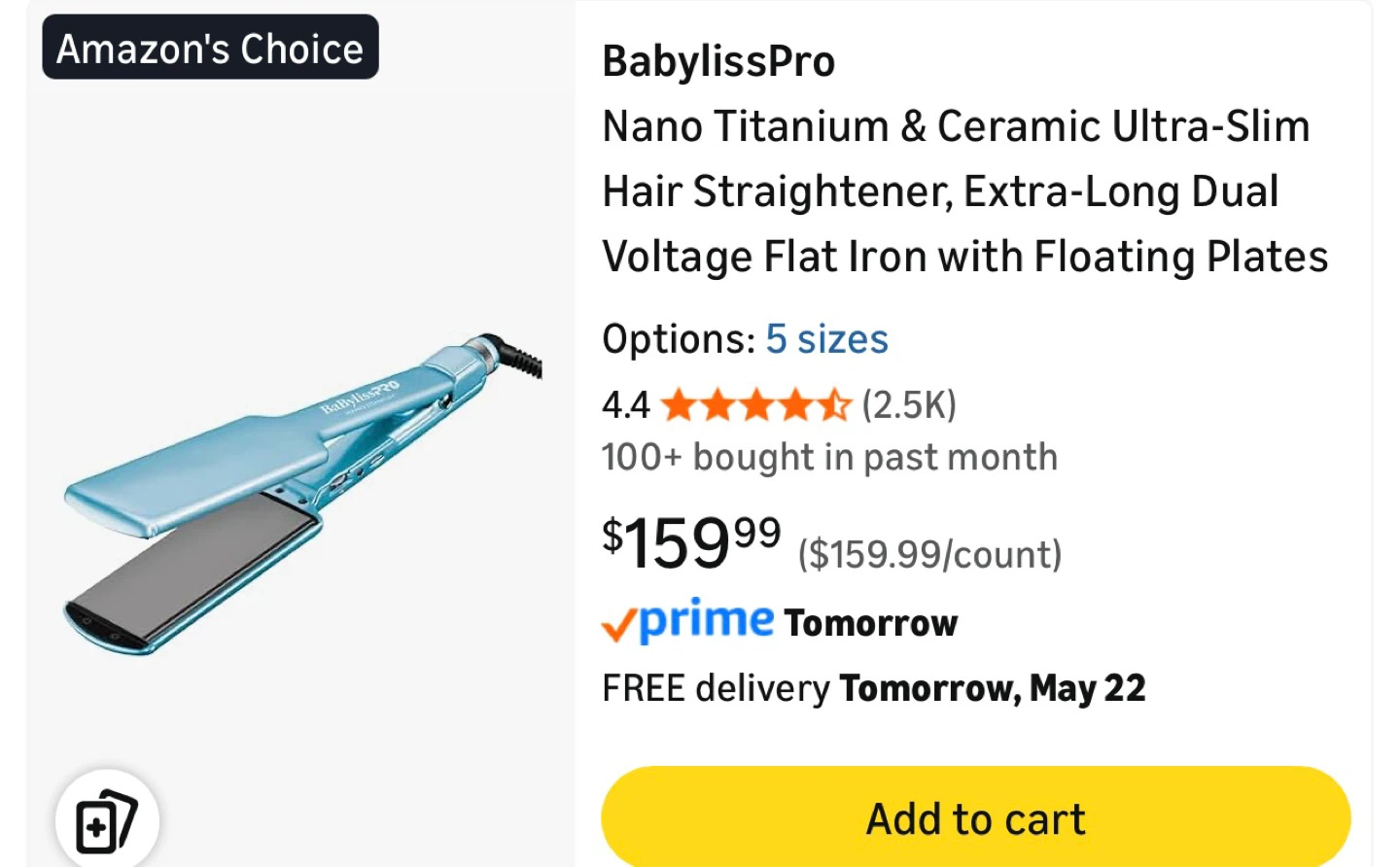 BaBylissPRO Nano Titanium 2" Ultra-Slim Flat Iron - photo 3