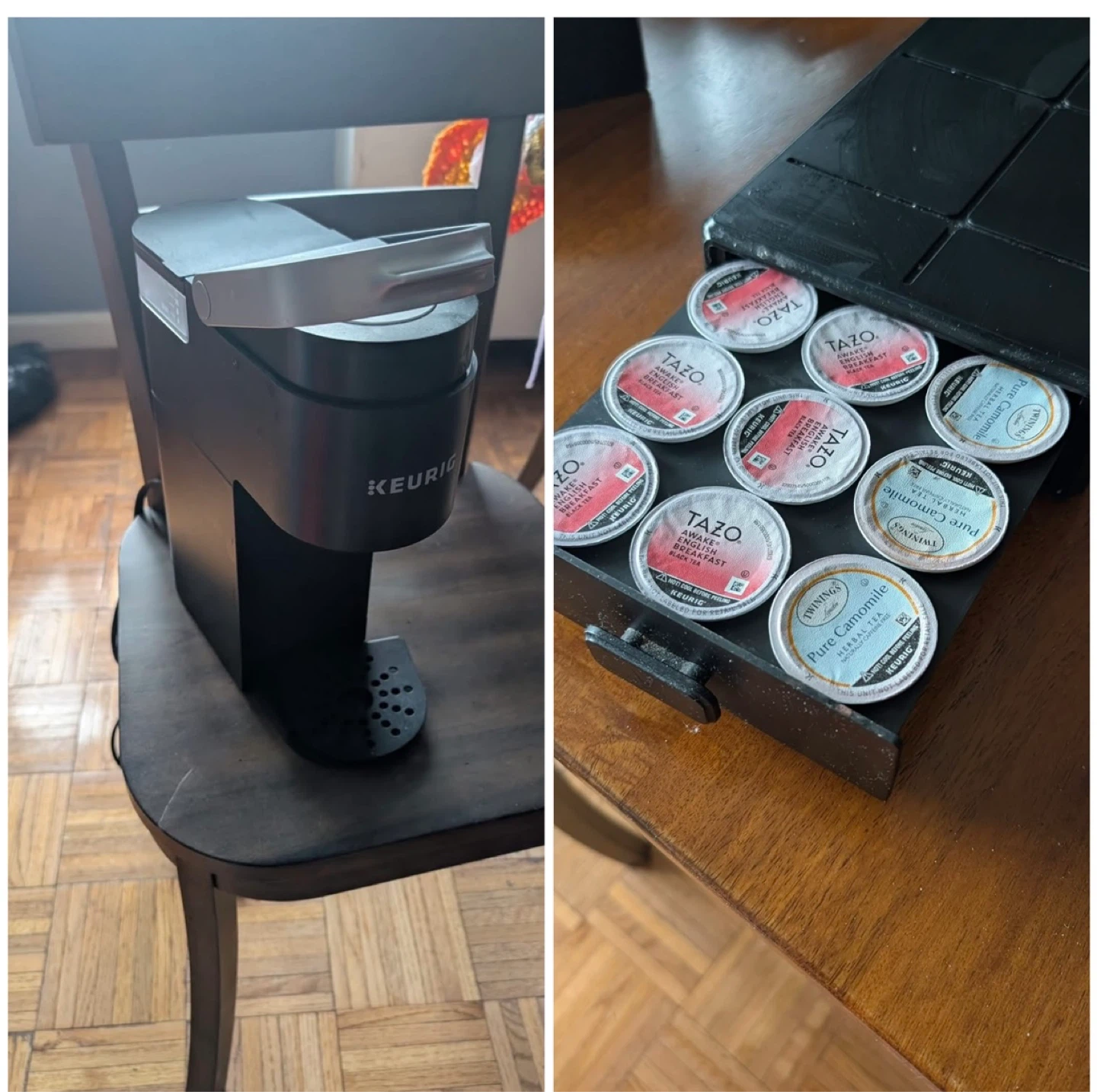 Keurig Coffee Maker with K-Cup Pod Drawer