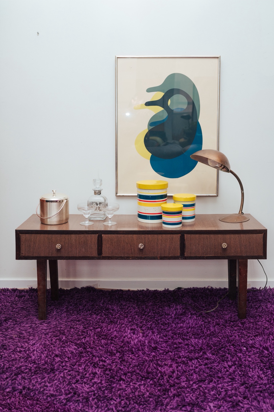 1960s  Low Console / Media Credenza