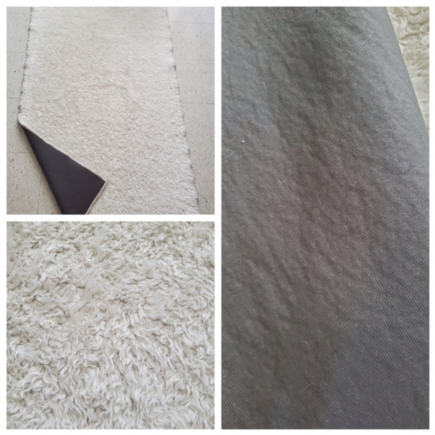 Rollable Withe Rug - Soft & Cozy - photo 4