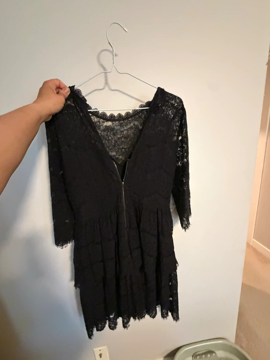 Black Lace Dress