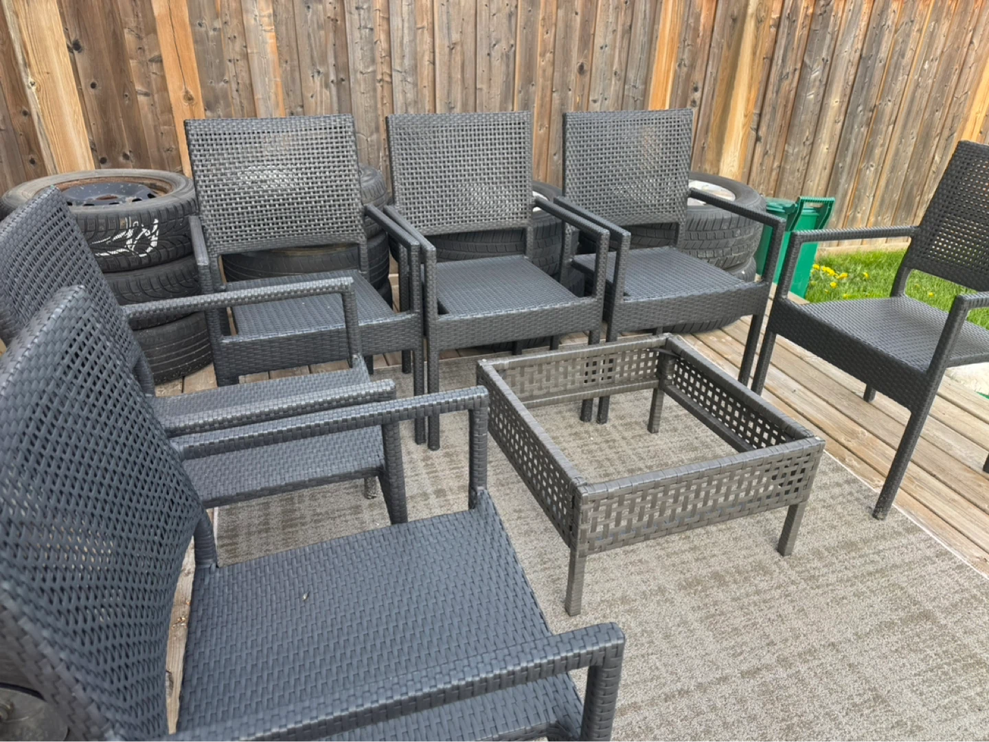 $450 OBO - Wicker Outdoor patio furniture