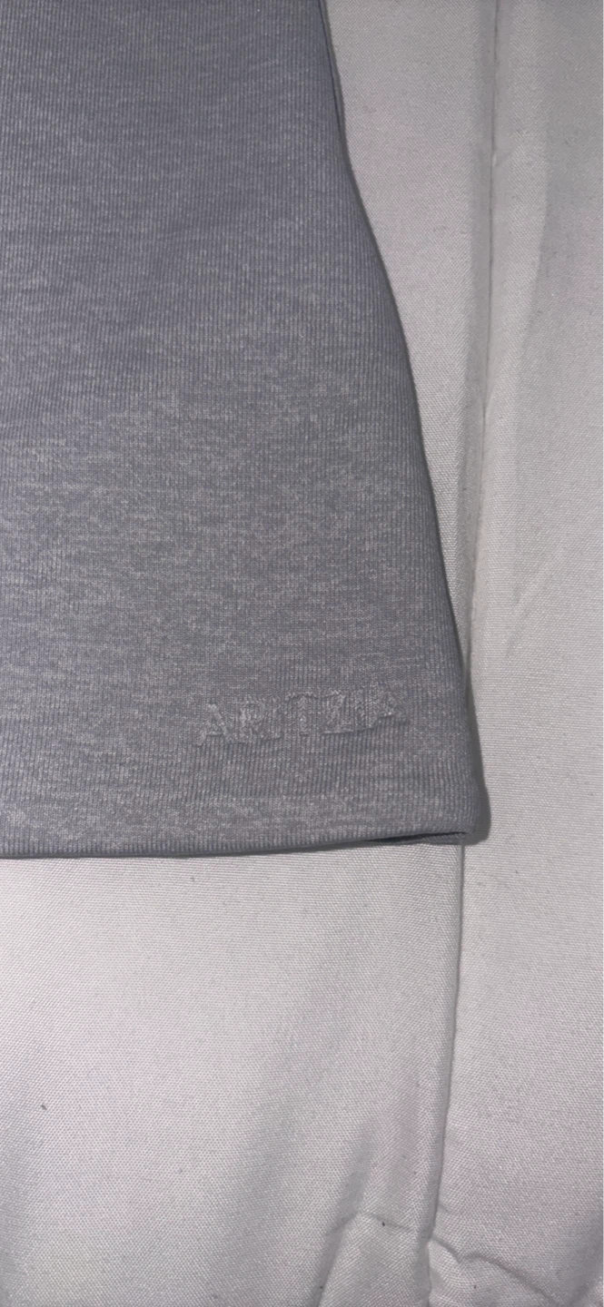 Aritzia Contour Square Neck Top - Grey XS - photo 2