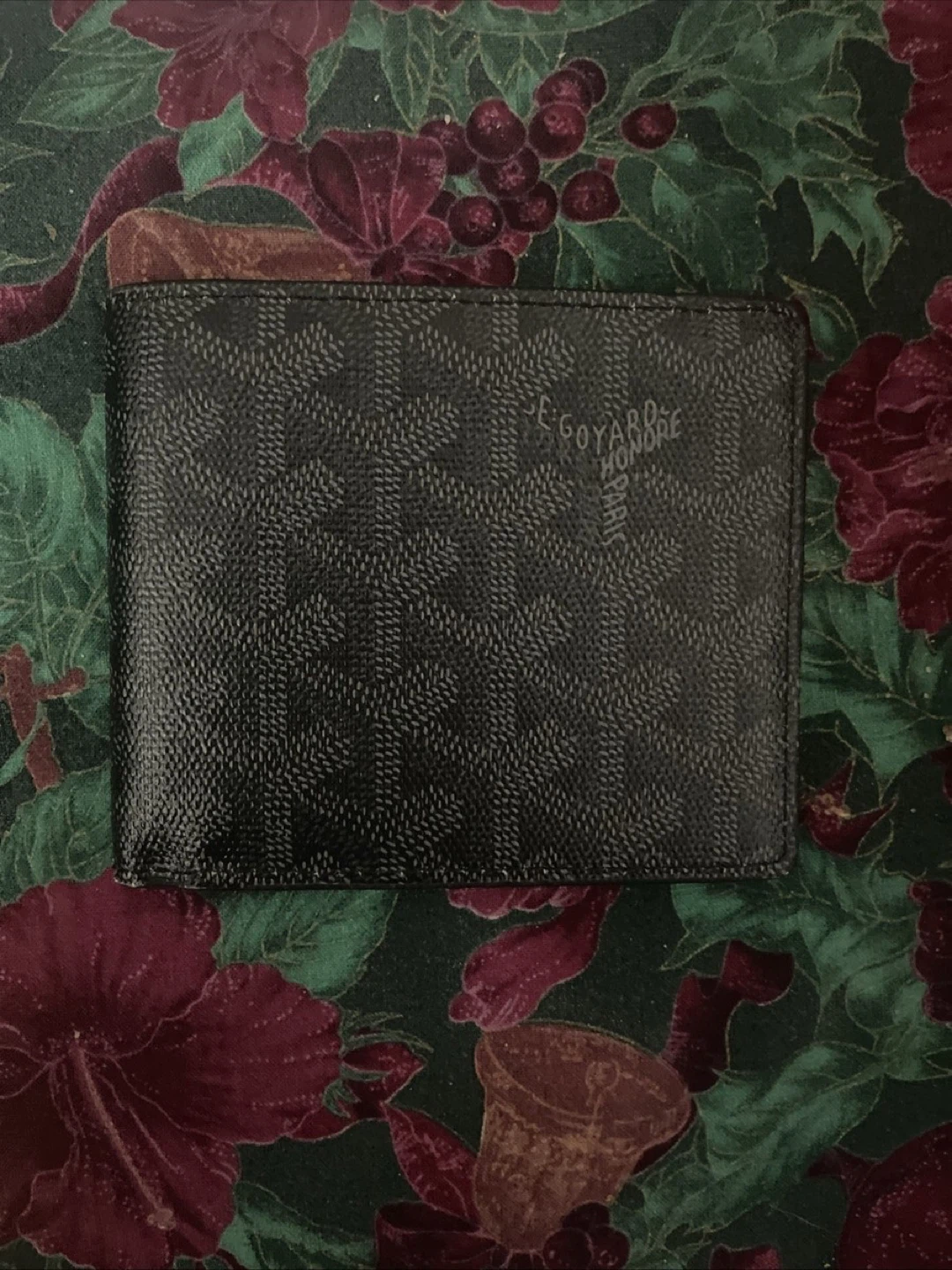 Goyard Bi-Fold Wallet - Black