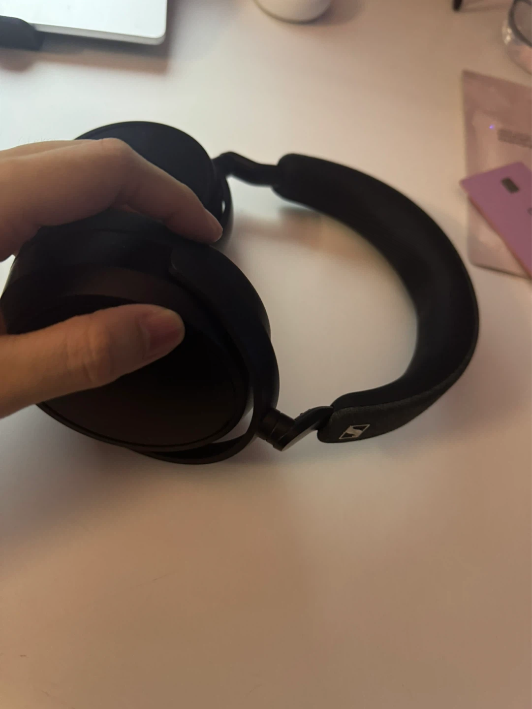 Sennheiser Black Over-Ear Headphones with Case