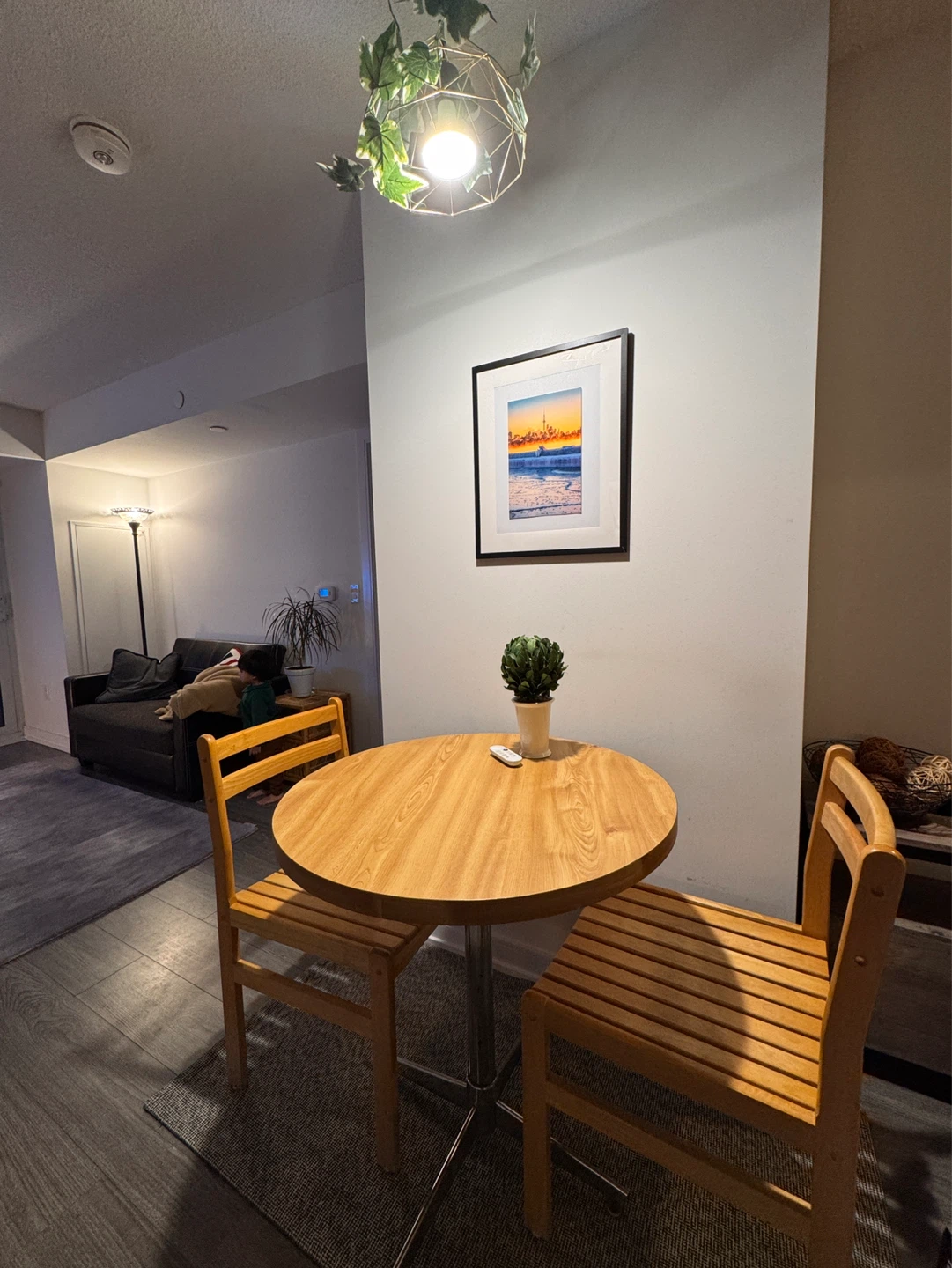 Wood Dining Table Set with 2 Chairs - photo 3